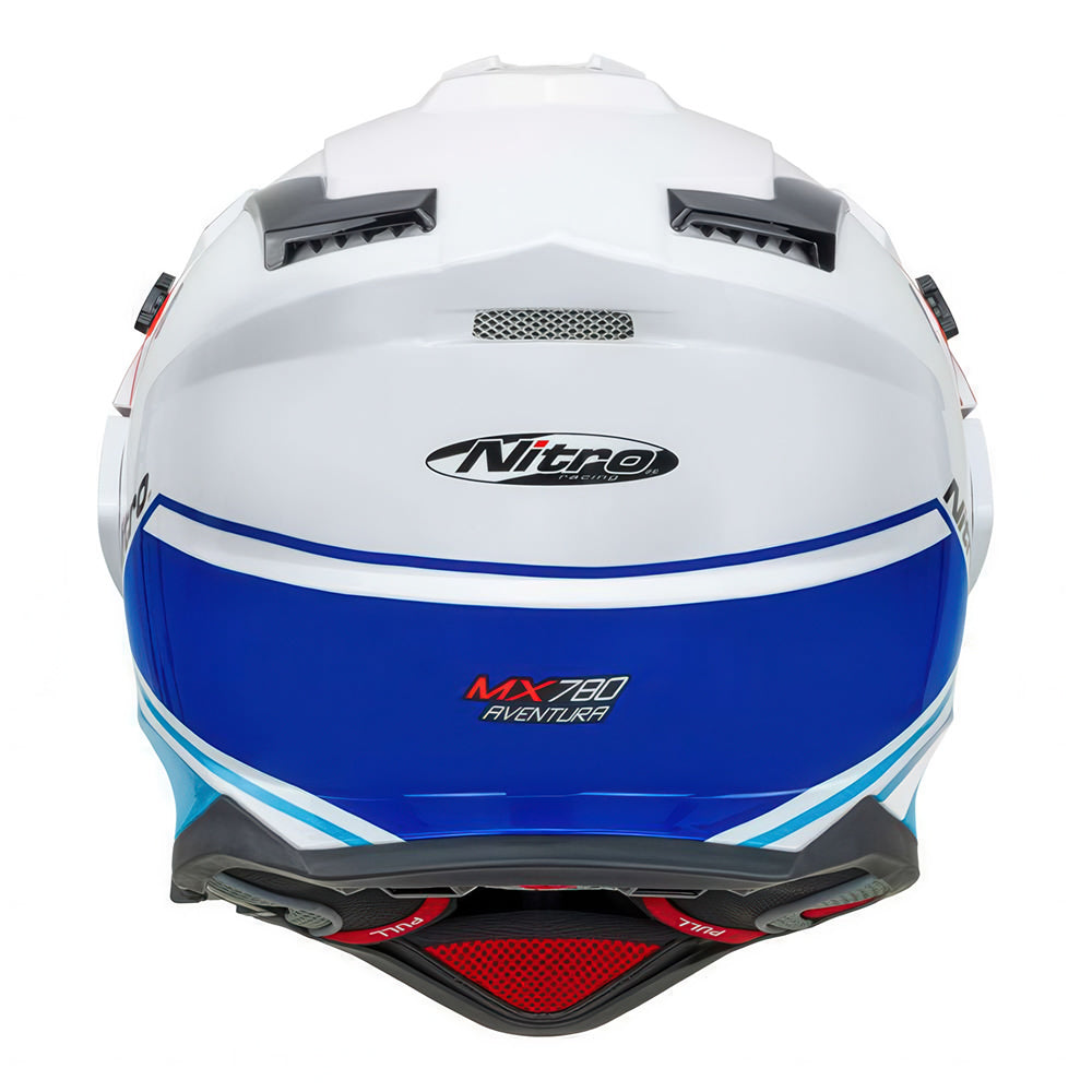 NITRO MX780 DVS [GLOSS WHITE LIGHT BLUE RED BLUE] 