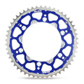 SPROCKET REAR MOTO MASTER FUSION DUAL RING 48T BLUE YAMAHA TTR WR YZ