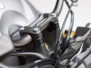 HANDLEBAR BAR RISER SW MOTECH 28MM HANDLEBARS BLACK SUZUKI GSX-S1000 GSX-S1000 KATANA GSX-S1000F