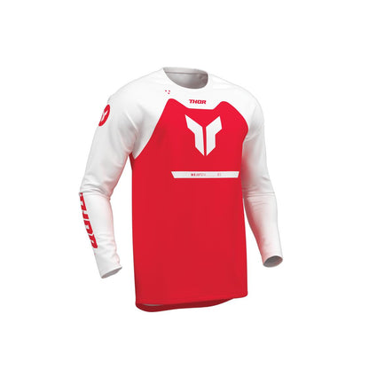 THOR MX JERSEY YOUTH RIDEMODE MENACE RED