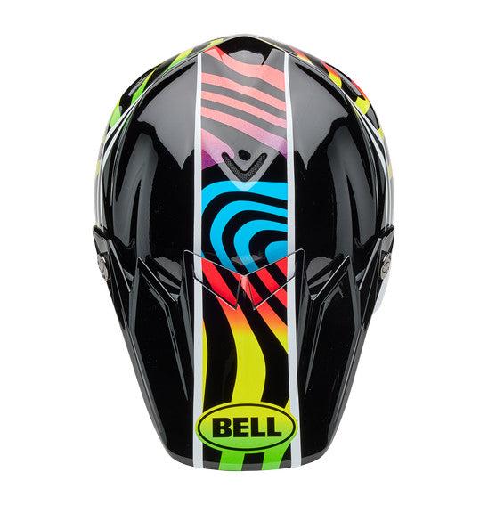 Bell MOTO-9S FLEX Drift Gloss Black/Multi