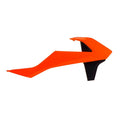 RADIATOR SHROUDS RTECH ORANGE BLACK KTM 85 SX 18-24