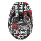 O'Neal 2025 3SRS ATTACK Helmet - Black/White