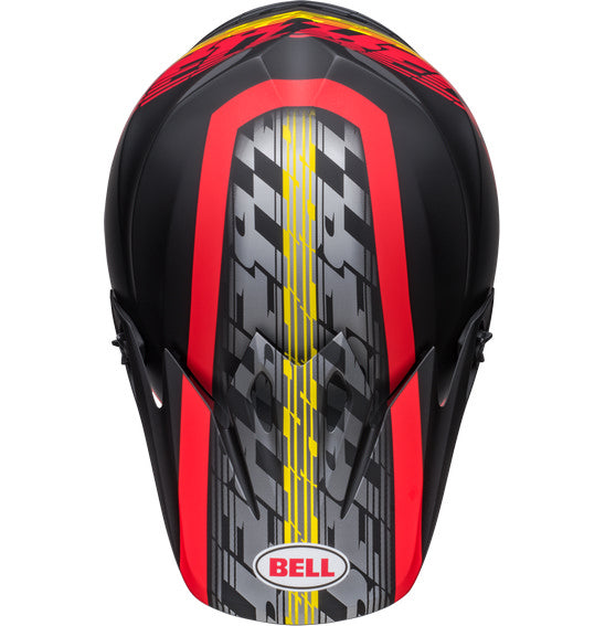 Bell MX-9 MIPS Offset Matte Black/Red