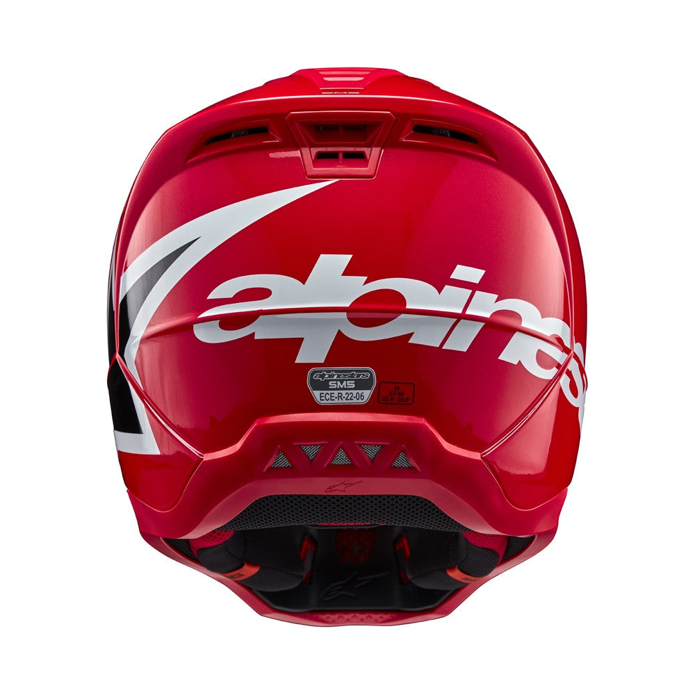 S-M5 Corp Helmet Bright Red