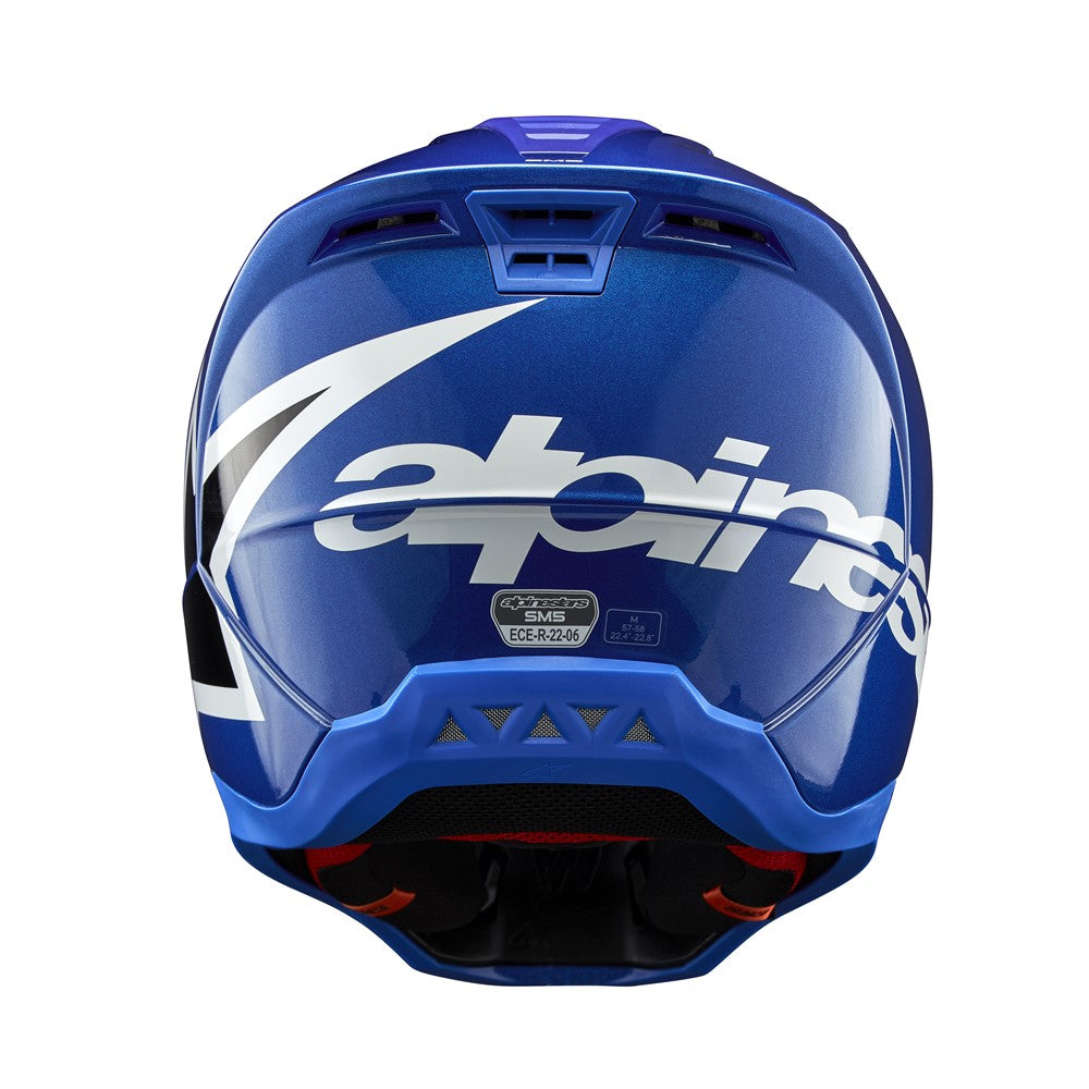 S-M5 Corp Helmet Blue Gloss