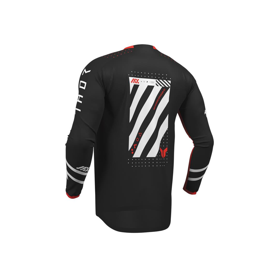 THOR YOUTH JERSEY LAUNCHMODE FUTURA BLACK/RED