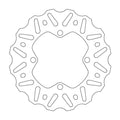 BRAKE DISC FRONT REAR MOTO MASTER NITRO 180MM KAWASAKI KX65 00-ON SUZUKI RM65 03-07