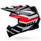 Bell MOTO-9S FLEX Banshee Gloss Black/Red