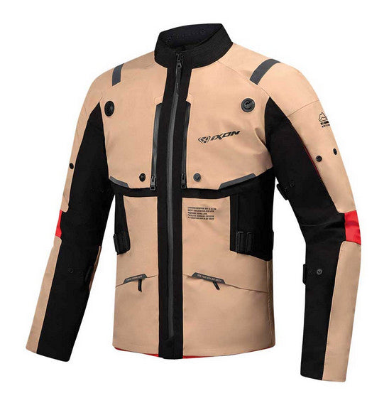 Ixon M-SKEID Jacket Snd/Blk/Red - Touring Laminated