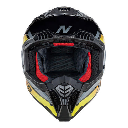 NITRO MX710 [ONYX BLACK RED YELLOW] 3