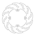 BRAKE DISC REAR MOTO MASTER FLAME 190MM YAMAHA YZ65 18-ON YZ80 93-01 YZ85 02-ON
