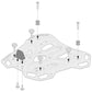 SW MOTECH ADVENTURE RACK ADAPTER KIT FOR TOP CASE GIVI MONOKEY