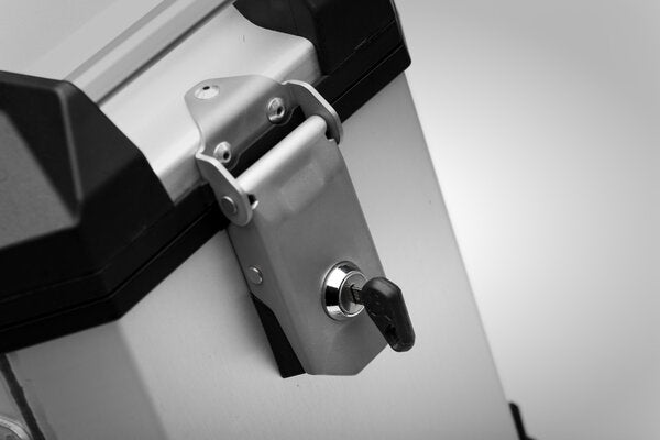 SW MOTECH TRAX ADVENTURE SIDE CASE RIGHT ALUMINUM 45L BLACK