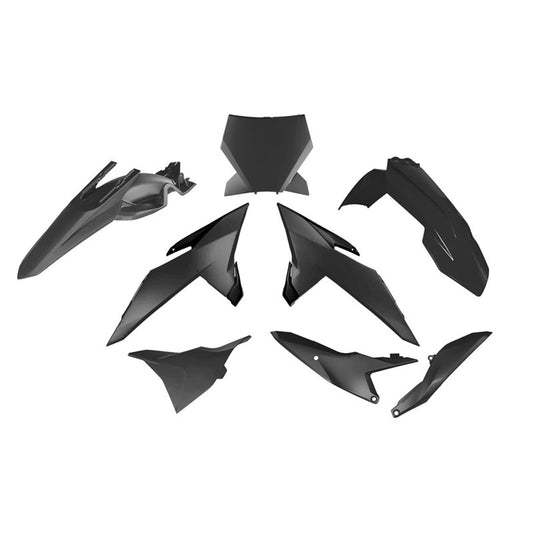 PLASTICS KIT RTECH 6 PIECE BLACK KTM 85SX 25-ON