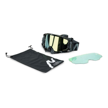 NITRO NV-150 GOGGLES [BLACK GOLD LENS] 4