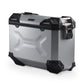 SW MOTECH TRAX ADVENTURE SIDE CASE RIGHT ALUMINUM 37L SILVER