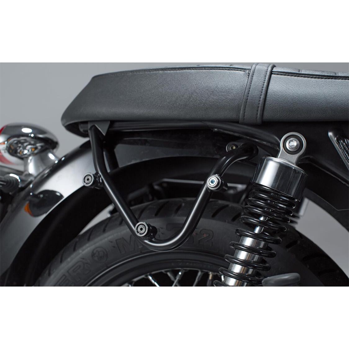 SIDE CARRIER SW MOTECH RIGHT TRIUMPH BONNEVILLE T100 STREET SCRAMBLER THRUXTON