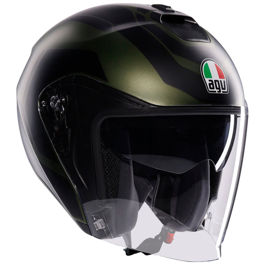 AGV IRIDES [SAKAI MATT GREEN BLACK] 1