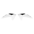 RADIATOR SHROUDS RTECH WHITE BLACK KTM 50SX 24-ON