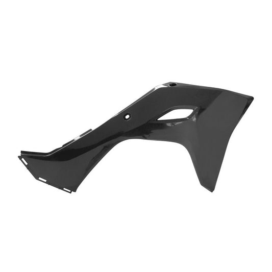 RADIATOR SHROUDS RTECH BLACK KAWASAKI KX250F KX250X KX300X KX450F KX450X