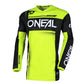 O'Neal 2025 ELEMENT Racewear Jersey - Black/Neon Yellow