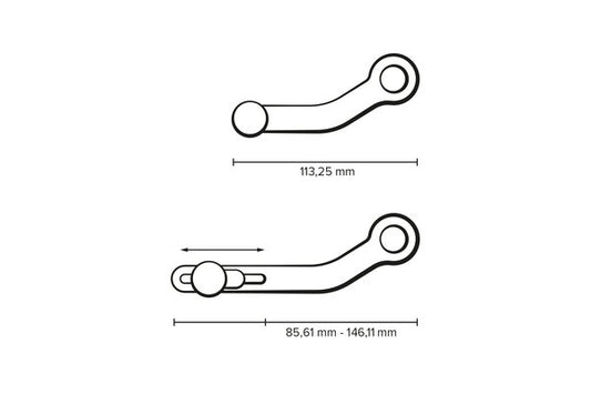 SW MOTECH GEAR LEVER CNC MILLED ALUMINIUM HARDCOAT BMW R1200GS R1200GS R1200GS LC R1250GS R1250GS