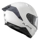 RJAYS DOMINATOR III Helmet - Solid Gloss Wht | Internal Sun-Shield