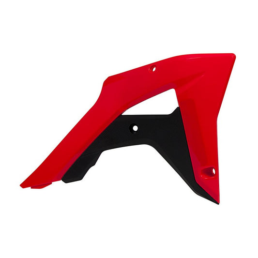 RADIATOR SHROUDS RTECH RED BLACK HONDA CRF250RX 19-21 CRF450L 19-20 CRF450RX 17-20 CRF450X 19-24