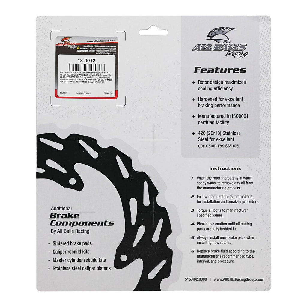 Brake Disc 18-0012