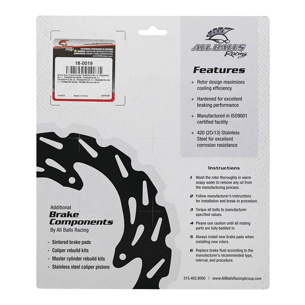 Brake Disc 18-0019