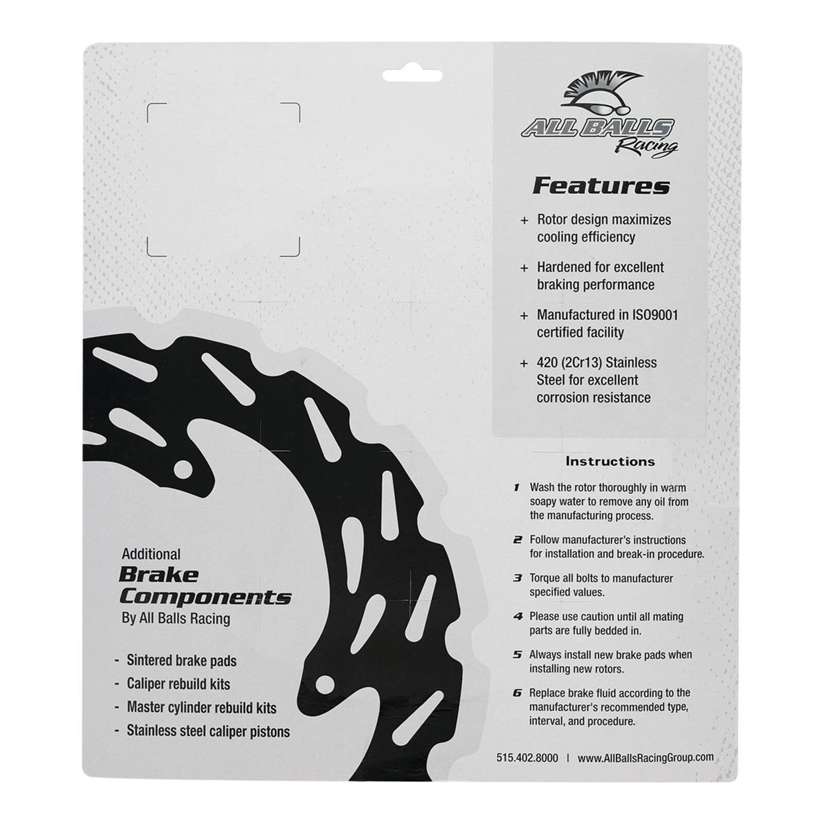 Brake Disc Front / Rear 18-0060