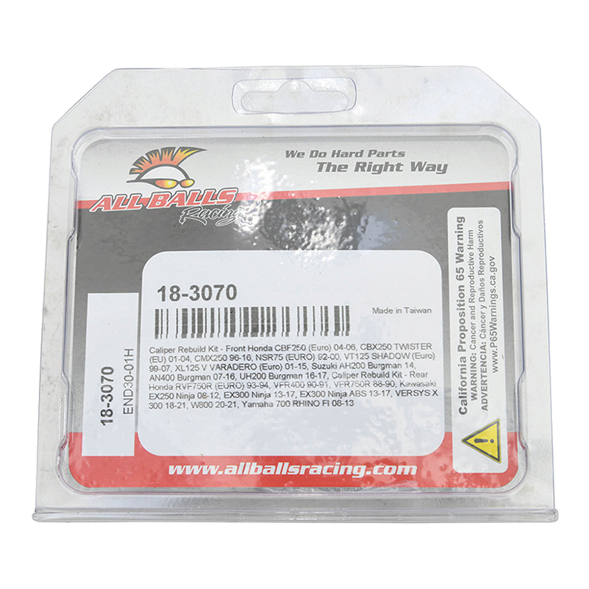 All Balls Racing Calliper Rebuild Kit (18-3070)