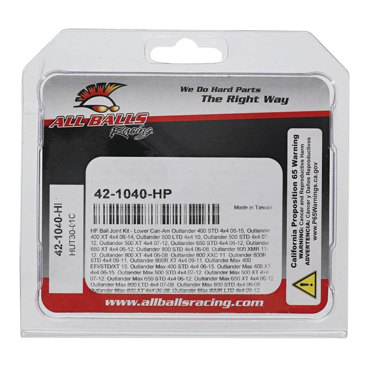 High Performance Ball Joint Kit 42-1040-HP
