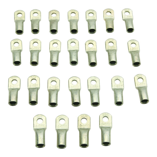 1/4 4AWG ELECTRICAL TERMINAL (6mm) PKT of 25PCS
