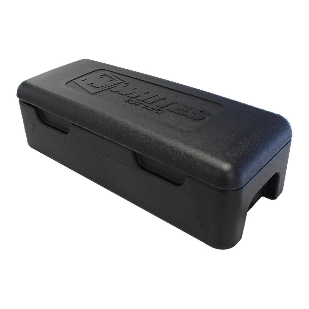 Whites ATV Cargo Box - 48L Black/ Black