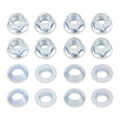 LUG LOCKS SILVER (Pkt of 8) 10mm