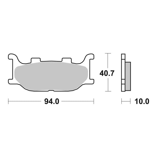 Brembo Prime Sinter Front Brake Pads 07YA34SA