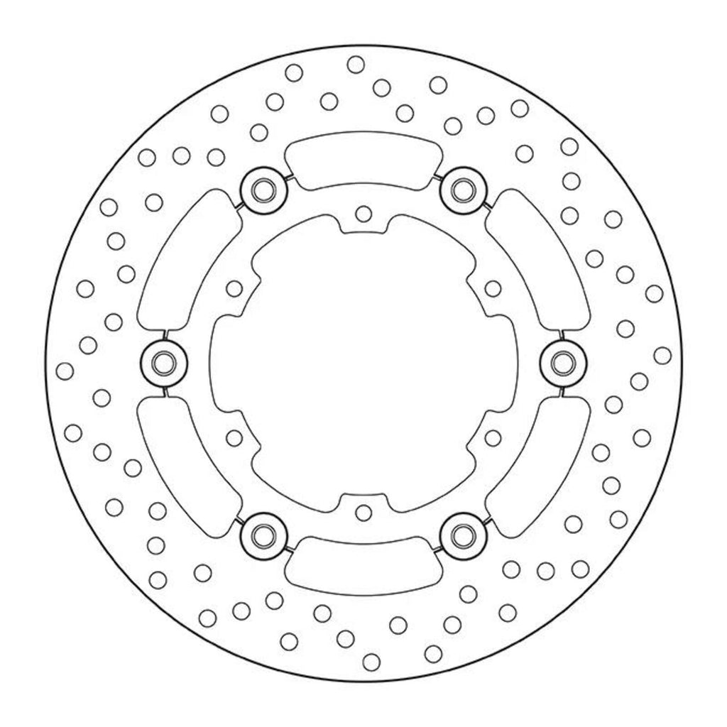 Brembo Prime Serie Oro Rear Brake Disc 78B40833