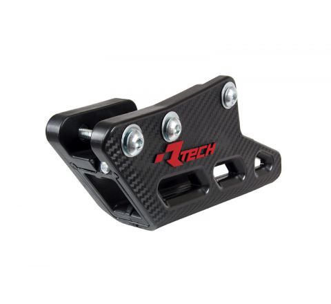 CHAIN GUIDE RTECH WORX MONOBLOCK R2.0 KAWASAKI KX250F KX450F 12-23 KLX450R 12-17 BLACK