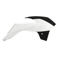RADIATOR SHROUDS RTECH KTM 85SX 13-17 WHITE BLACK