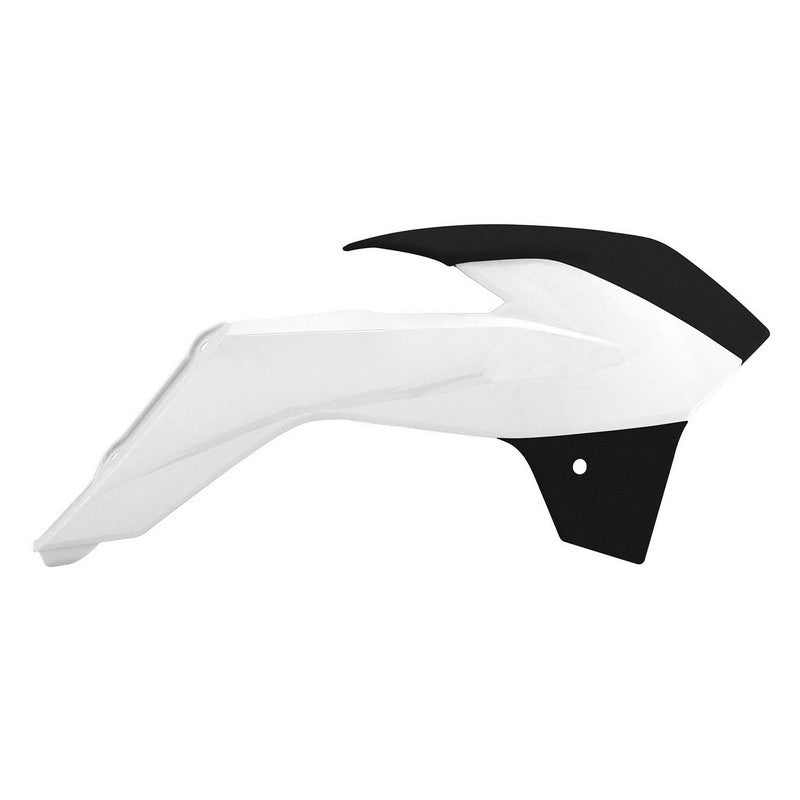 RADIATOR SHROUDS RTECH KTM 85SX 13-17 WHITE BLACK