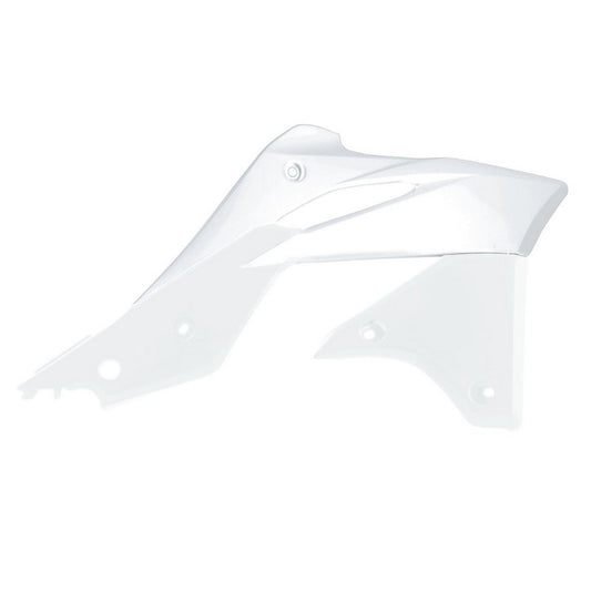 RADIATOR SHROUDS  RTECH KX250F 13-16 WHITE