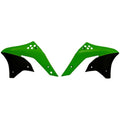 RADIATOR SHROUDS  RTECH KX250F 06-08 GREEN BLACK ORIGINAL COLOUR 2007