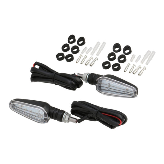 DRC 602 LED Flasher Lights (12V / Clear / Pair)