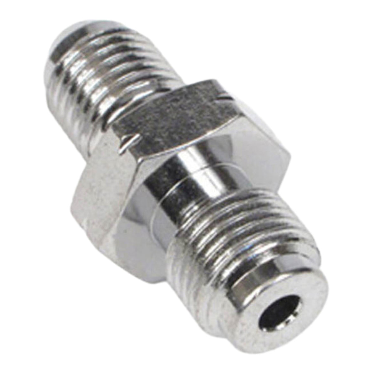 Whites Brake - Male Adaptor 3/8-24TPI-10mmx1.0 Chrome Steel