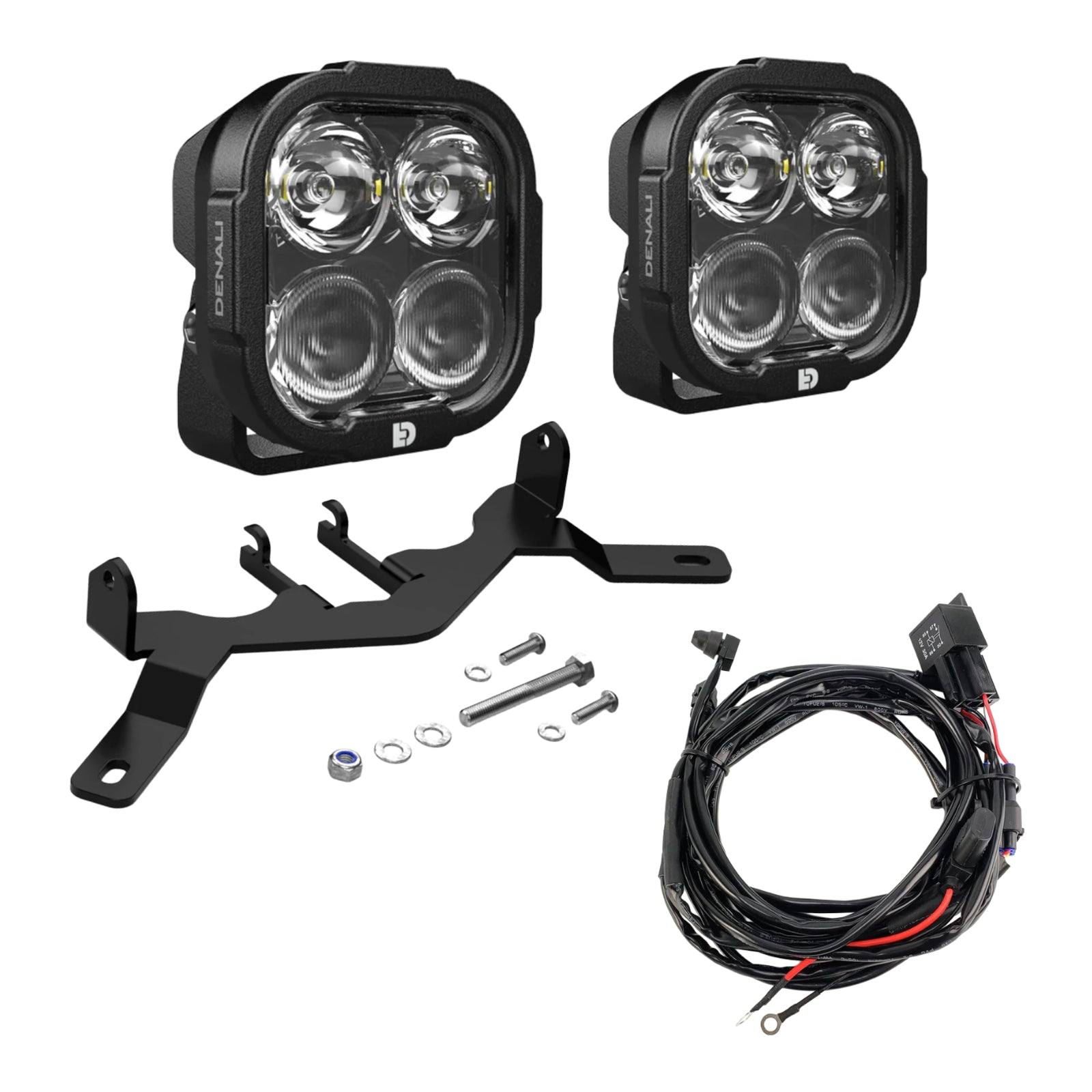 Denali DL4 Essential Lighting Bundle - Yamaha Tenere 700