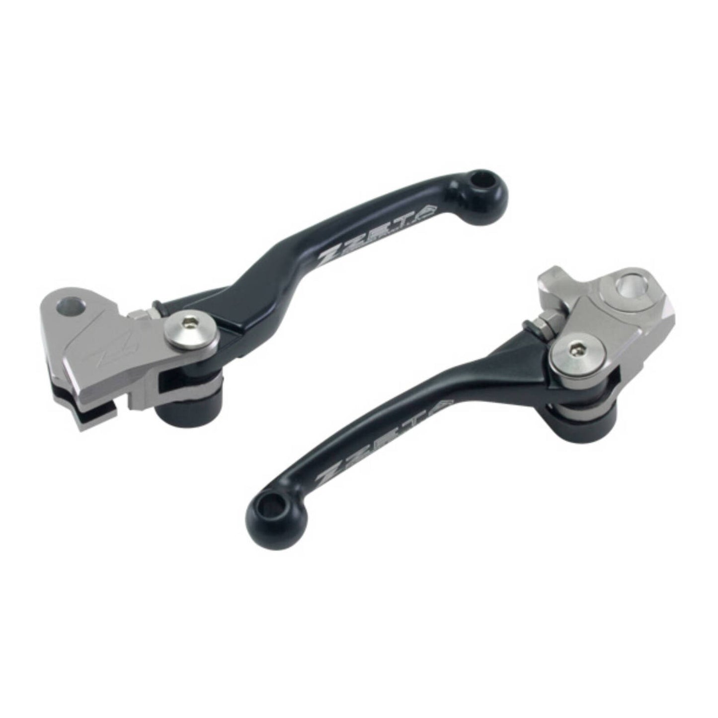 Zeta Pivot Lever Set FP - Kawasaki KX250F - Black