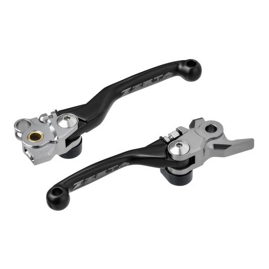 Zeta Pivot Lever Set FP - Kawasaki KX450F ('24-) - Black