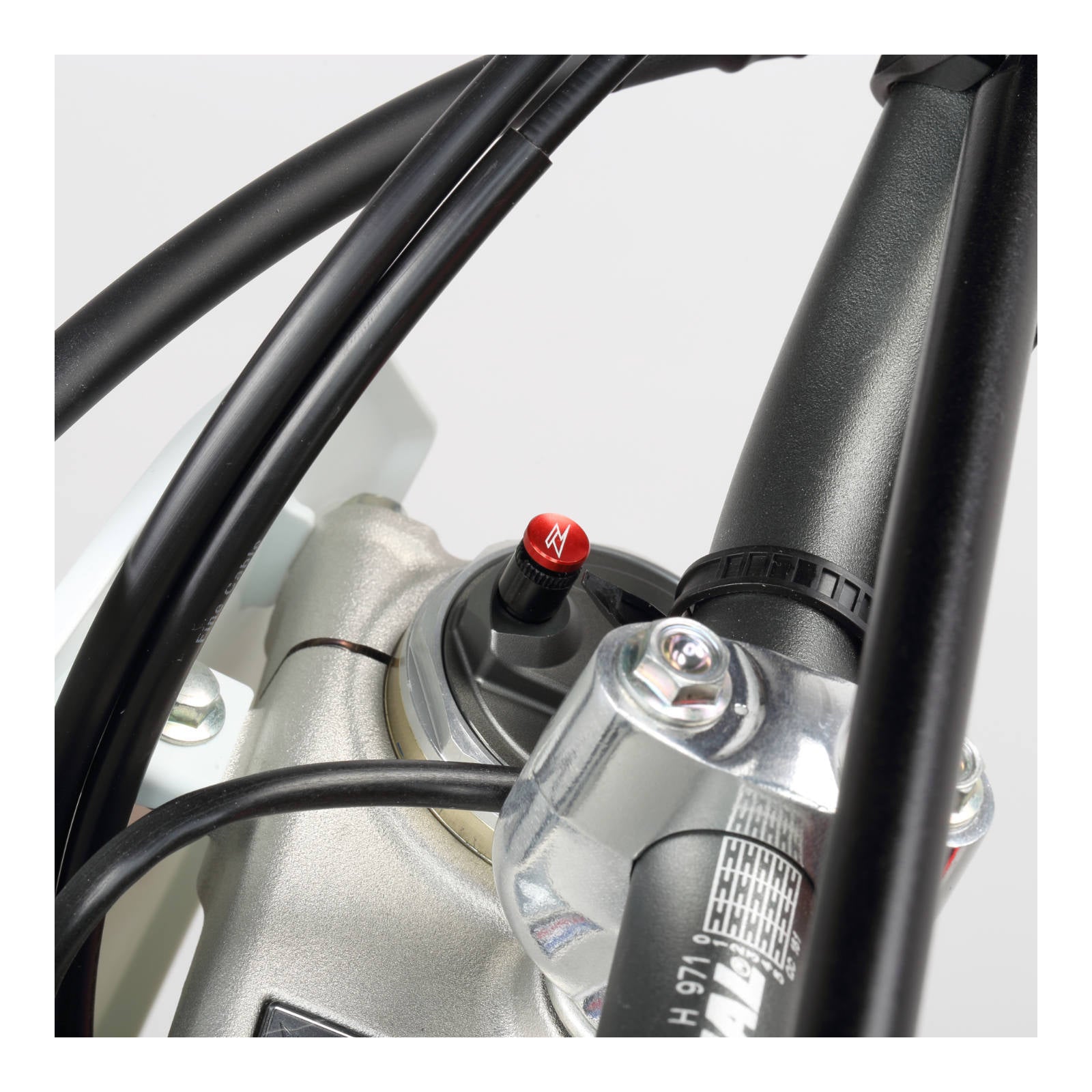 Zeta Fork Top Bleeder S-Type Showa/KYB (2pcs) - Red